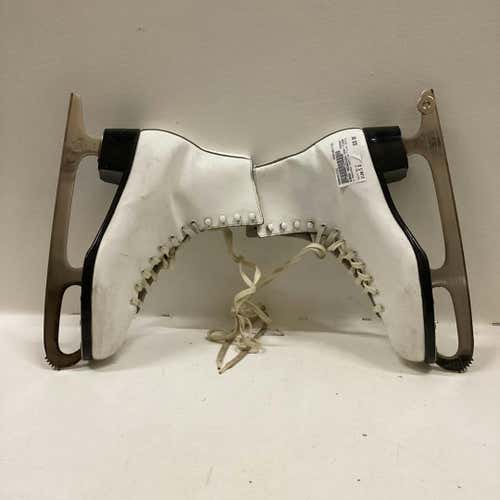 Used Karen Magnussen Certified Figure Skates Senior 8 Women's Figure Skates