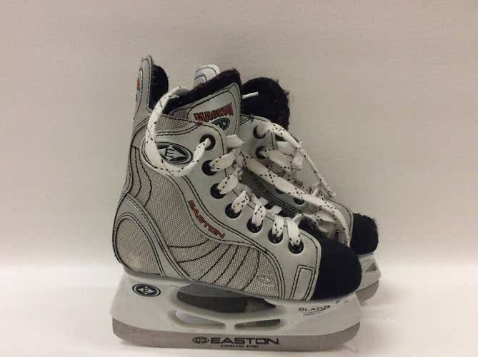 Used Easton Magnum Youth 12.0 Ice Skates Ice Hockey