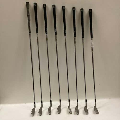 Used Cleveland Tour Action Ta5 8 Piece Regular Flex Steel Shaft Men's Package Sets