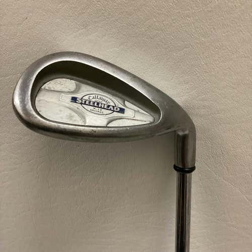 Used Callaway Steelhead X-14 Irons Rh Sand Wedge Steel Wedges