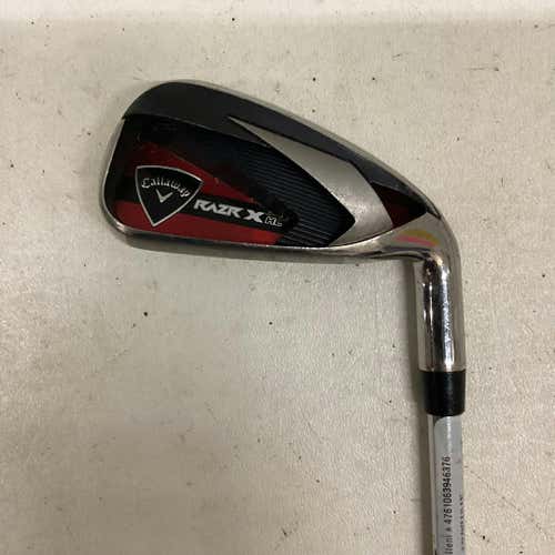 Used Callaway Razr X Hl 6 Iron Regular Flex Steel Shaft Individual Irons