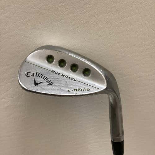 Used Callaway Md3 Milled S Grind 60 Degree Steel Wedges