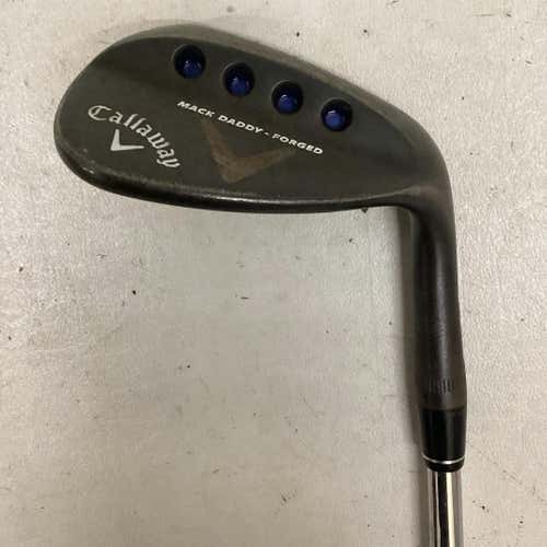 Used Callaway Mack Daddy Forged 58 Degree Stiff Flex Steel Shaft Wedges