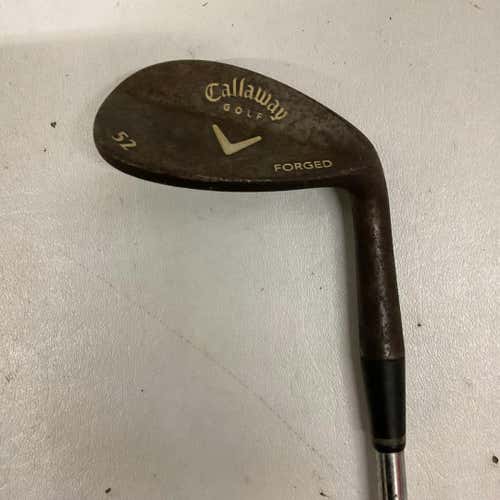 Used Callaway Forged 52 Degree Regular Flex Steel Shaft Wedges