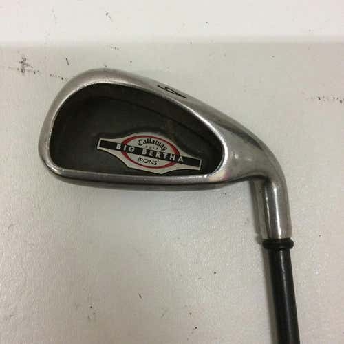 Used Callaway Big Bertha 6 Iron Regular Flex Graphite Shaft Individual Irons