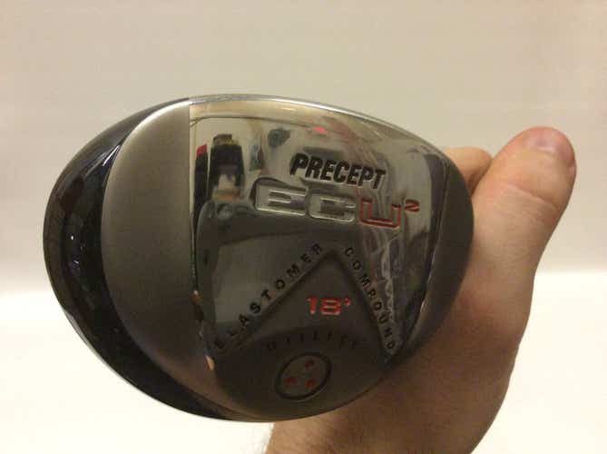 Used Bridgestone Precept Ecu2 2 Wood Graphite Regular Golf Fairway Woods