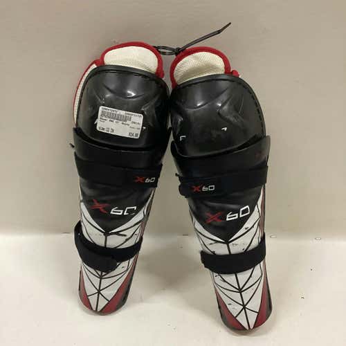 Used Bauer X60 12" Hockey Shin Guards