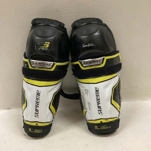 Used Bauer X S21 9" Hockey Shin Guards