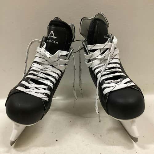 Used American Athletic Ice Force Senior 8 Ice Hockey Skates