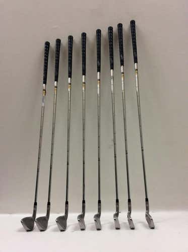 Used Toski P.q.iv 8 Piece Regular Flex Steel Shaft Mens Package Sets