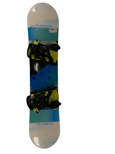 New 540 Cu 100 Cm Boys' Snowboard Combo