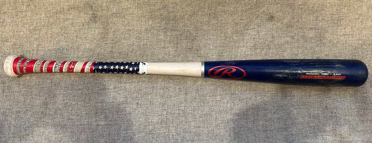 Used Rawlings Model Y62 - Ash Bat (-7.5) Ash 21.5 oz 29"