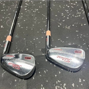 Used Men's Titleist MB 716 Right Handed Iron Set Stiff Flex 6 Pieces