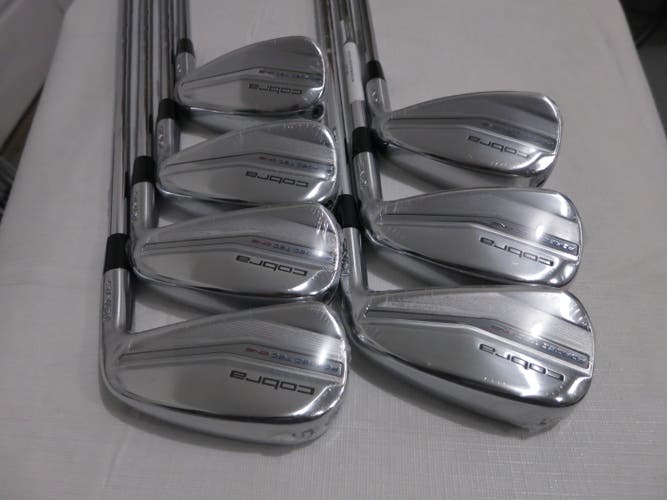 Cobra King Forged TEC 4 One Length Iron Set - 5-PW, GW - KBS Stiff Steel - NEW