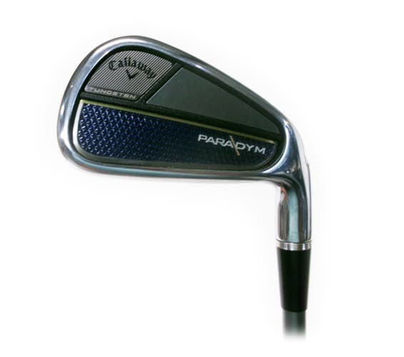 Callaway Paradym Single Fitting Cart 7 Iron 2* Flat Graphite Hzrdus Silver 5.5