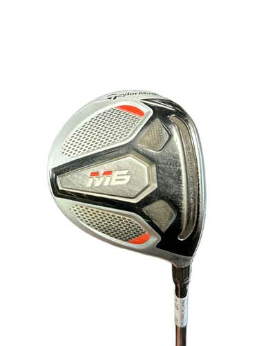 Used Taylormade M6 3 Wood Regular Flex Graphite Shaft Fairway Woods