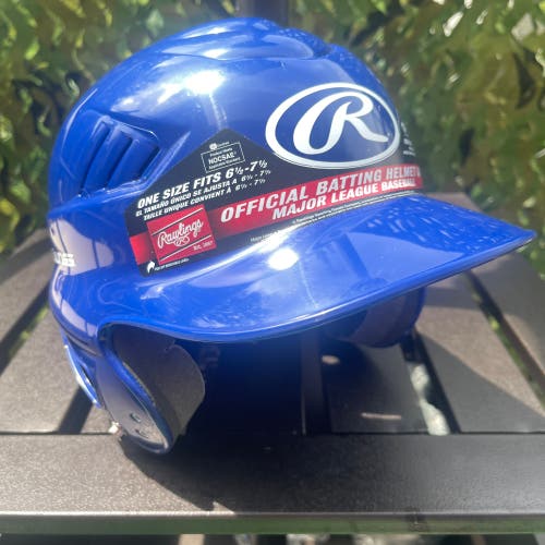 Rawlings Coolflo Batting Helmet Blue Size 6 1/2"-7 1/2