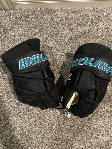 Sharks New Bauer Vapor 2X Pro Gloves 14"