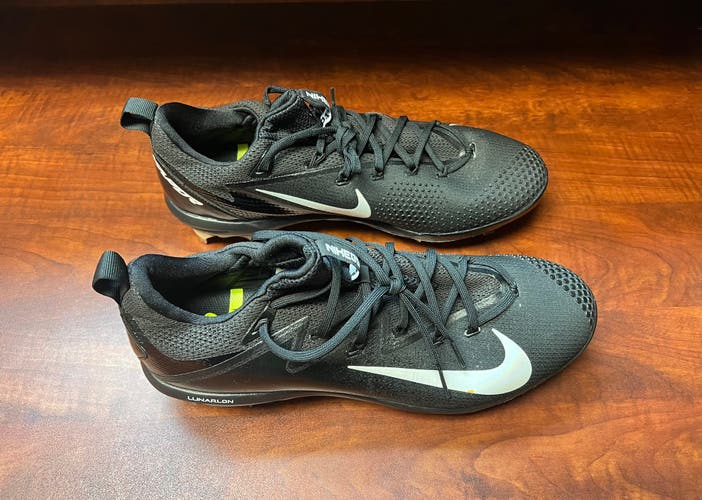 New NIKE LUNAR VAPOR ULTRAFLY ELITE Low Metal Mens 13 Baseball Cleats 852686-010