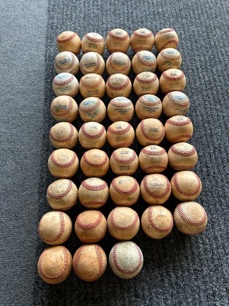 43 Practice Baseballs
