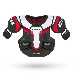 New CCM Jetspeed FT680 Senior Shoulder Pads Small 11506-CCMSG680SS