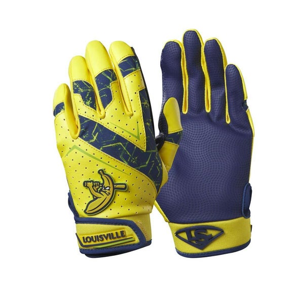New Louisville Slugger Batting Bananas Batting Glove Youth Large