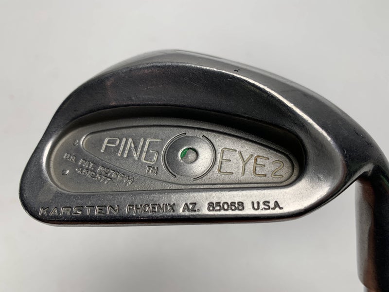 Ping Eye 2 Lob Wedge LW Green Dot 2* Up Karsten ZZ-Lite Stiff Steel Mens RH