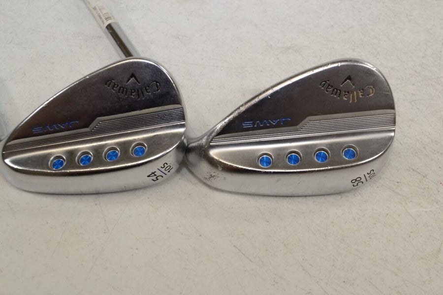 Callaway Jaws MD5 Platinum Chrome 54*, 58* Wedge Set Right Steel # 178945