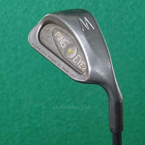 Ping Eye 2 Patent Pending Gold Dot PW Pitching Wedge Karsten ZZ-Lite Steel Stiff