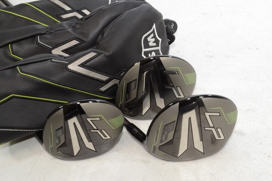 Wilson Staff Launch Pad 2 3,5,7 Fairway Woods Set RH Senior Flex Graphite#179014