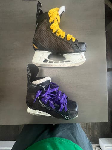 Used Bauer Supreme One.4 Ice Hockey Skates Youth 4R