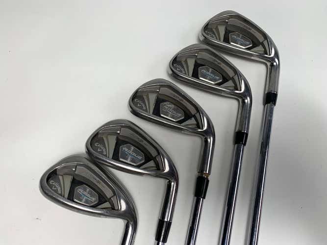 Callaway Rogue X Iron Set 5-PW (No 9) KBS Max 90g Regular Steel Mens RH