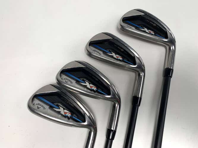 Callaway XR OS Iron Set 6-9 Mitsubishi Rayon Fubuki AT50x5ct Senior Graphite RH