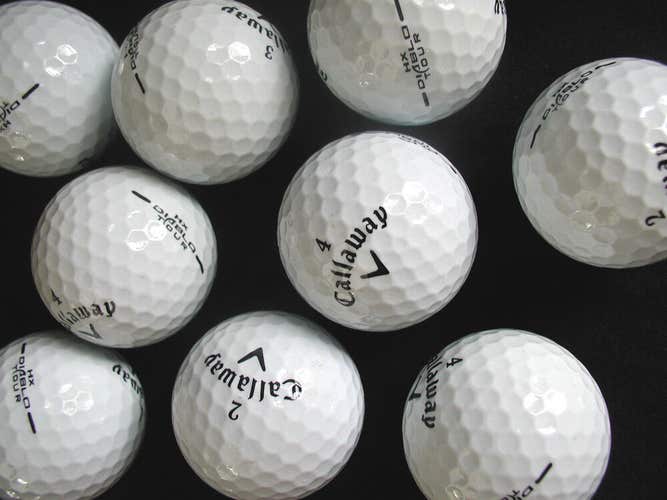 Callaway Diablo Tour........12 Near Mint AAAA Used Golf Balls