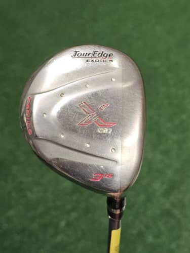 Tour Edge Exotics XCB2 3 Wood 15° X Quad 68g Stiff Flex