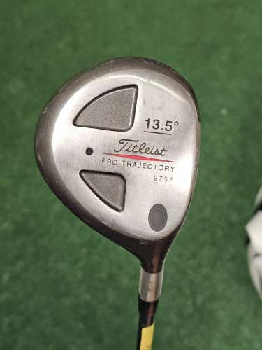 Titleist Pro Trajectory 975F 3 Fairway Wood 13.5° True Temper EI-70 Stiff Shaft