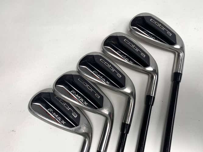 Cobra F-Max Superlite Iron Set 6-PW SuperLite 55g Regular Graphite Mens RH