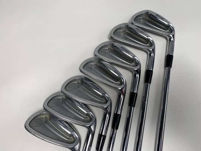 Mizuno MX 23 Iron Set 4-PW Rifle FCM 5.5 Regular Steel Mens RH Midsize Grips