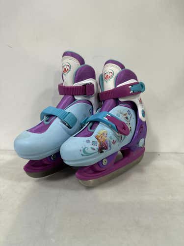 Used Frozen Adjustable Ice Hockey Skates