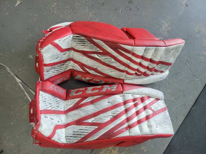 Used Ccm Eflex 4 33" Plus 1" Goalie Leg Pads