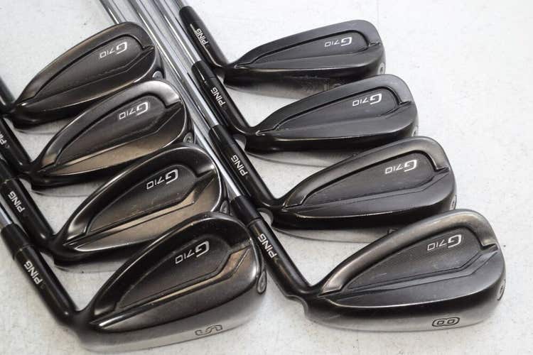 Ping G710 5-W,UW,SW Iron Set Power Spec RH Regular AWT 2.0 Lite Steel # 179080