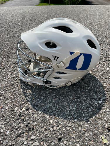 Duke Lacrosse Helmet - Game Worn