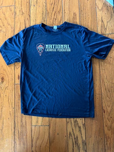 NLF lacrosse showcase shooting shirt