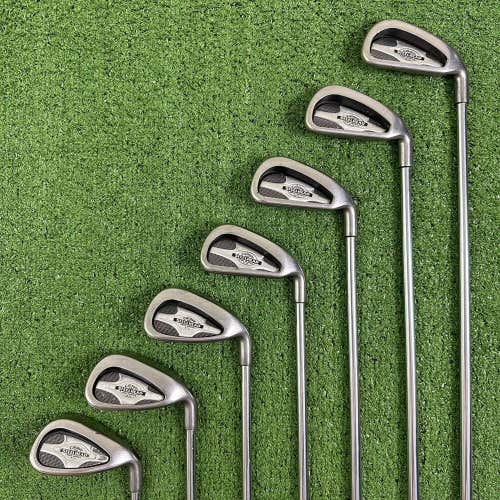 READ Callaway Steelhead Pro Series X-14 Iron Set 4-PW FCM Rifle 5.0 Regular Flex