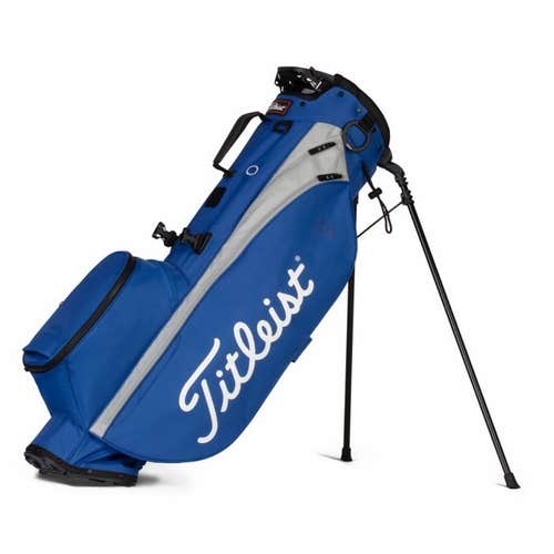 Titleist 2021 Players 4 Stand Bag (4-way top, Royal/Grey) Carmel CC NSW