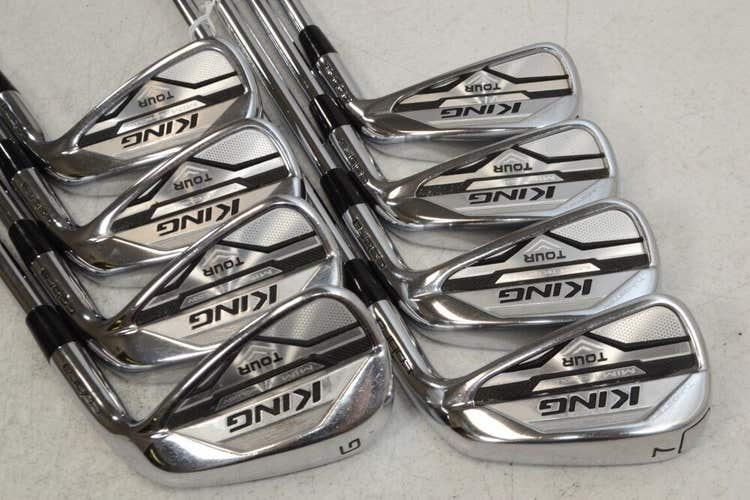 Cobra King MIM Tour 4-PW,GW Iron Set Right Stiff NS Pro Modus3 Steel # 178920