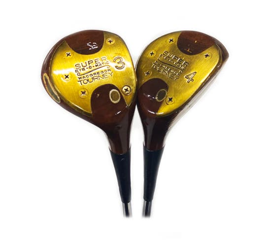 Macgregor Tourney Super Eye-O-Matic 3 & 4 Fairway Wood Steel Stiff Flex