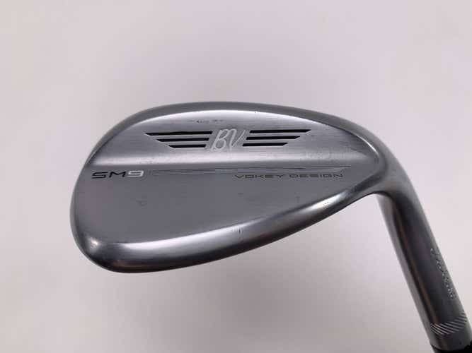 Titleist Vokey SM9 Tour Chrome Lob Wedge LW 60* 10 Bounce S-Grind Wedge Steel RH