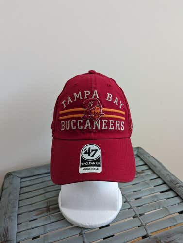 NWS Tampa Bay Buccaneers '47 Clean Up Legacy Mesh Back Snapback Hat NFL