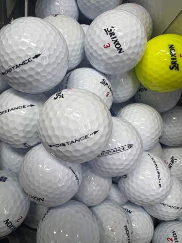 12 Srixon Distance  Near Mint AAAA Used Golf Balls